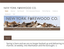 Tablet Screenshot of ny-firewood.com